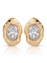 Molten Glow Crystal Studs
