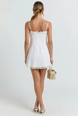 Soda Fountain Sweetheart Mini Dress