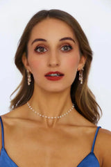 Angelic Melody Choker Necklace Gold