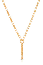Mixed Link Chain Lariat