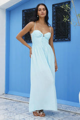 Summer Dreaming Maxi Dress Blue